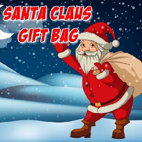 Santa Claus Gift Bag Jigsaw